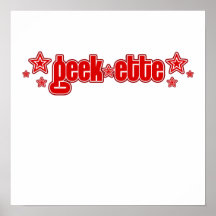 Geekette rojo posters