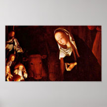 Geertgen tot Sint Jans - nacimiento de Cristo Posters