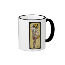 "Geisha del dragón " Taza De Café