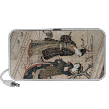 Geisha japonés fresco de la voluta dos del ukiyo-e mp3 altavoz