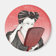 Geisha Maquillaje Imán
