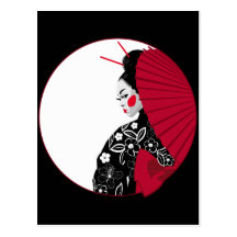 Geisha Postales