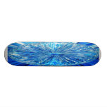 Gema cristalina azul patineta personalizada