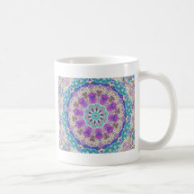 Gemas del caleidoscopio tazas