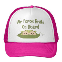 Gemelos de los palos de golf de la fuerza aérea a  gorra