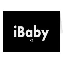 gemelos del iBABY x2 Tarjetas