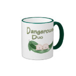 Gemelos divertidos tazas de café