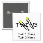 Gemelos (pernos) pins