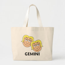 Géminis Bolsas Lienzo