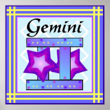 Géminis el poster de los gemelos
