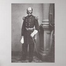 General Ambrose Burnside Poster