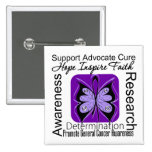 General Cancer Butterfly Inspirations Pin