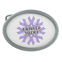 General Cancer Sucks Hebillas De Cinturón