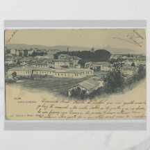 General de Irún Vista, vintage Tarjeta Publicitaria