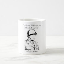 General Patton y cita Taza