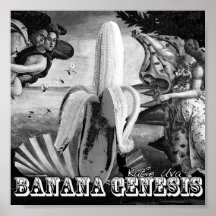 Génesis del plátano posters