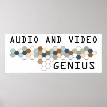 Genio audio y video impresiones