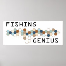 Genio de la pesca impresiones