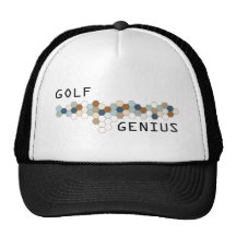 Genio del golf gorro de camionero