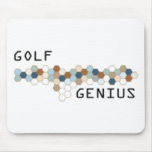Genio del golf tapete de ratón