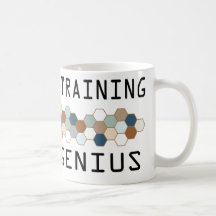 Genio personal del entrenamiento tazas de café