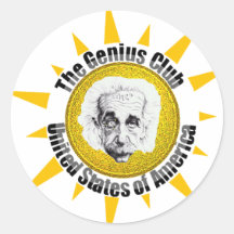 GeniusClub Pegatina