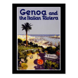 Génova y la Riviera italiana Postales