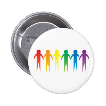 Gente del arco iris pins