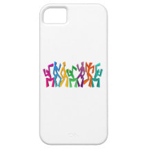 Gente del baile iPhone 5 Case-Mate funda