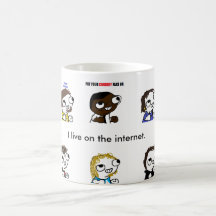 Gente del Internet Taza De Café