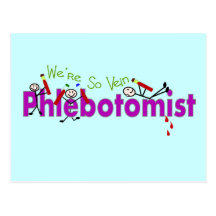 Gente del palillo de la vena de Phlebotomist "somo Postales