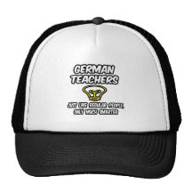 Gente regular alemana de los profesores…, solament gorras de camionero