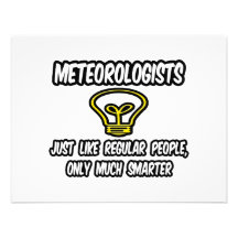 Gente regular de los meteorólogos…, solamente más  invitación
