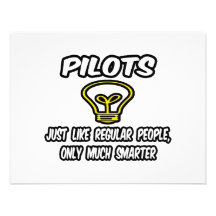 Gente regular de los pilotos…, solamente más elega invitacion personalizada