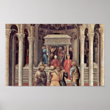 Gentile da Fabriano - el enfermo y los peregrinos Poster