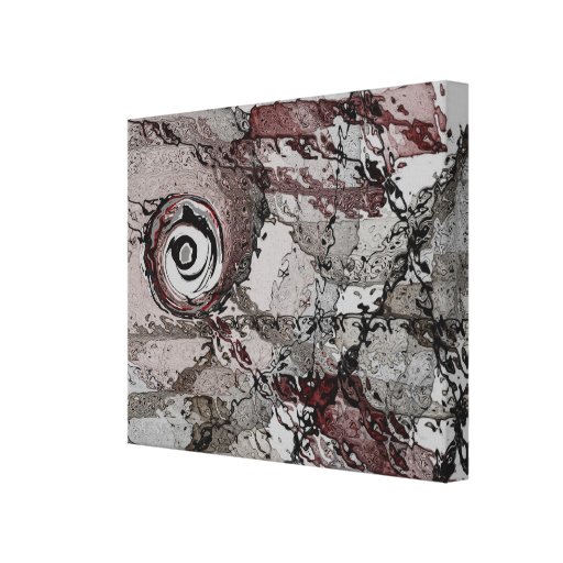 GEO - impresión abstracta de la lona Lienzo Envuelto Para Galerias