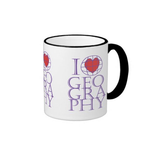 Geografía del corazón I (amor) Taza