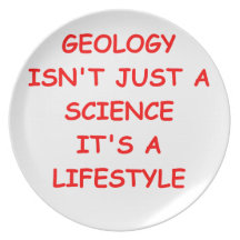 geología platos para fiestas