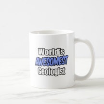 Geólogo de Awesomest del mundo Taza De Café