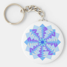 Geometría Llaveros Personalizados
