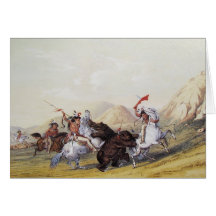 George Catlin - atacar la CROMATOGRAFÍA GASEOSA de Felicitación