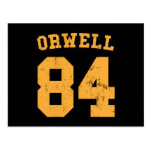 George Orwell 84 1984 jerséis Postal