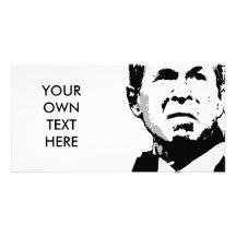 George W Bush 3 Tarjeta Personal Con Foto