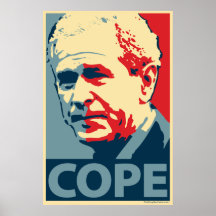 George W. Bush - haga frente: Poster de OHP