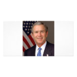 George W. Bush Tarjeta Con Foto Personalizada