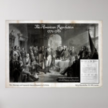 George Washington, guerra revolucionaria Posters
