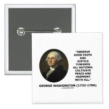 George Washington observa cita de la justicia de l Pins
