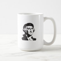 George Washington, revolucionario - NEGRO Tazas