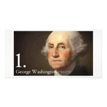 George Washington Tarjetas Con Fotos Personalizadas