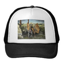George y gorra de la malla del dragón